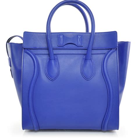 cobalt blue celine bag|WOMEN'S LUXURY BLUE BAGS AND HANDBAGS .